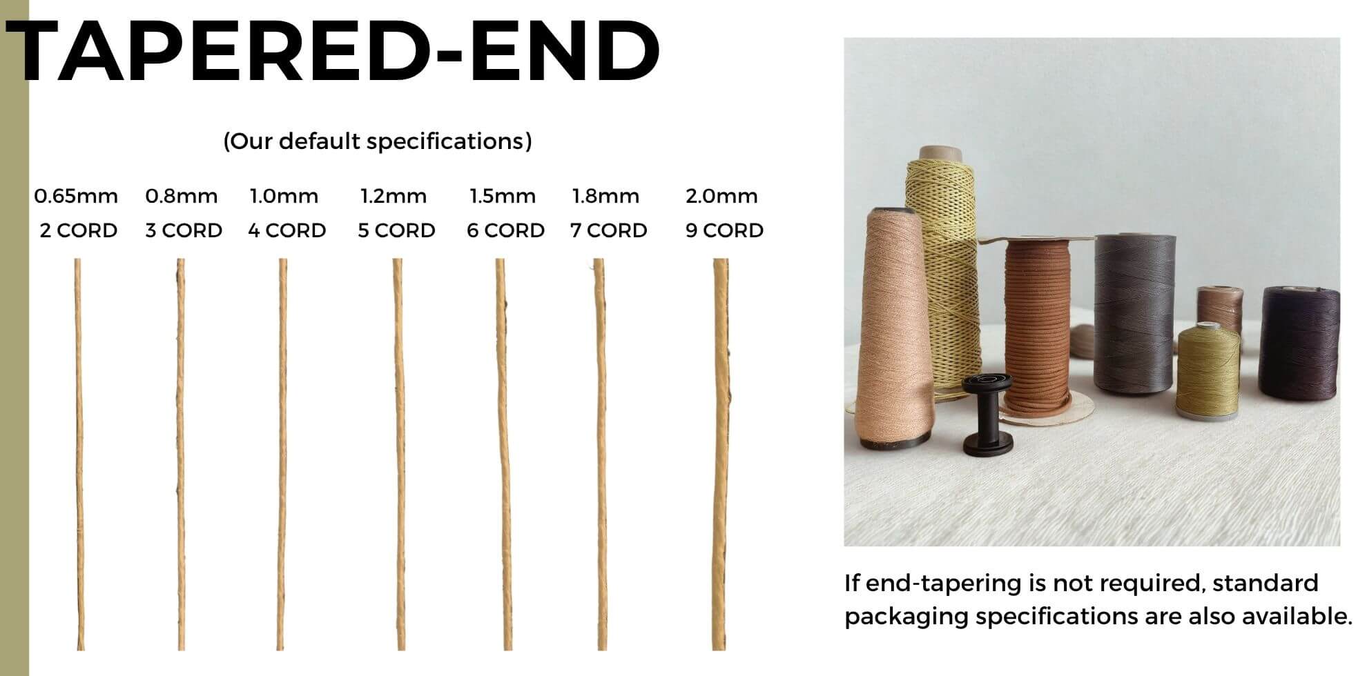 TAPERED END THREAD 1