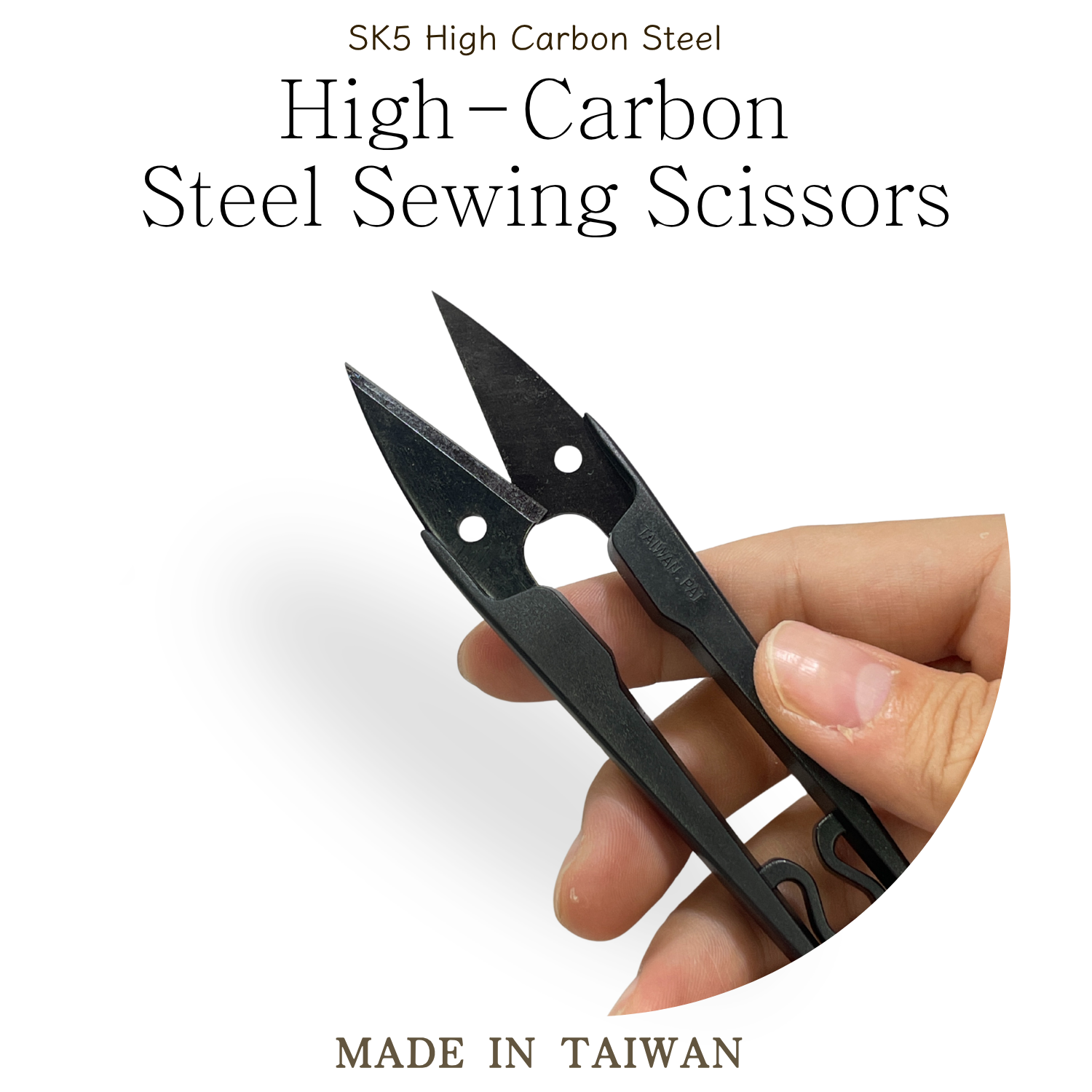 SK5 High-Carbon Steel Thread Snips